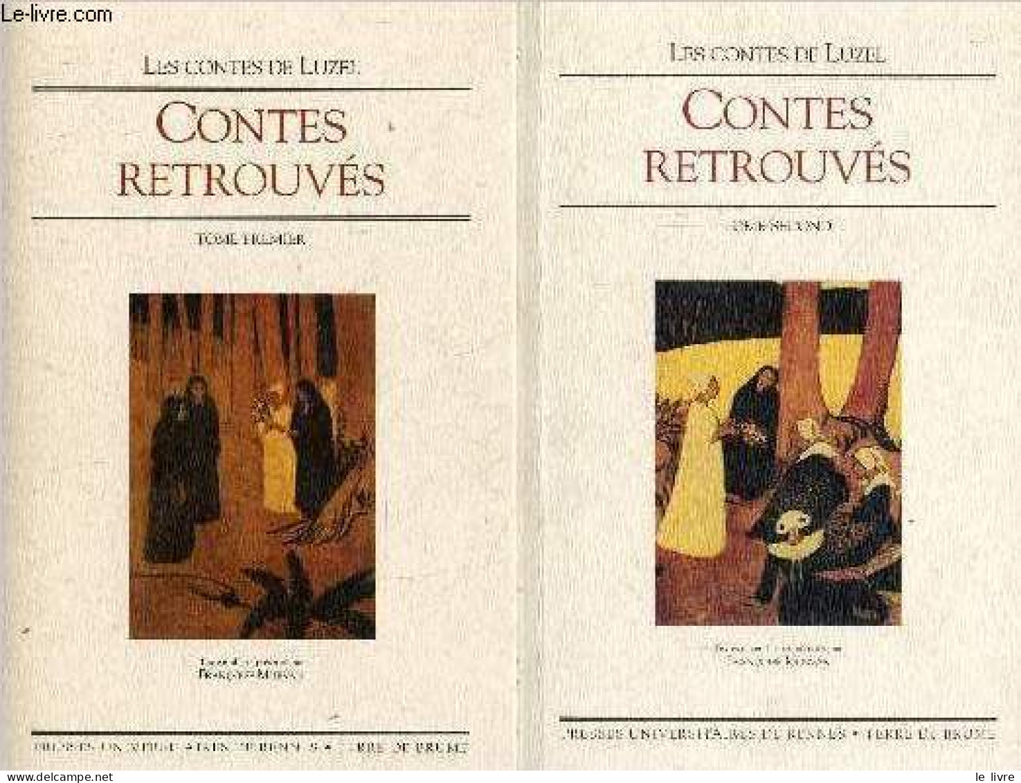 Contes Retrouvés - Tome 1 + Tome 2 (2 Volumes). - Luzel - 1999 - Valérian