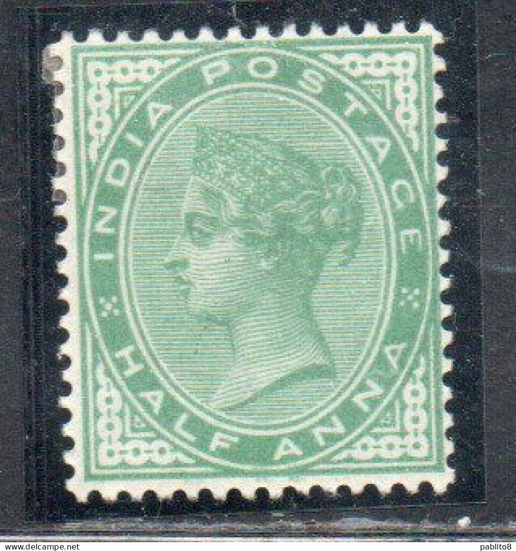 INDIA INDE 1882 1887 QUEEN VICTORIA 1/2a MH - 1858-79 Compagnia Delle Indie E Regno Della Regina