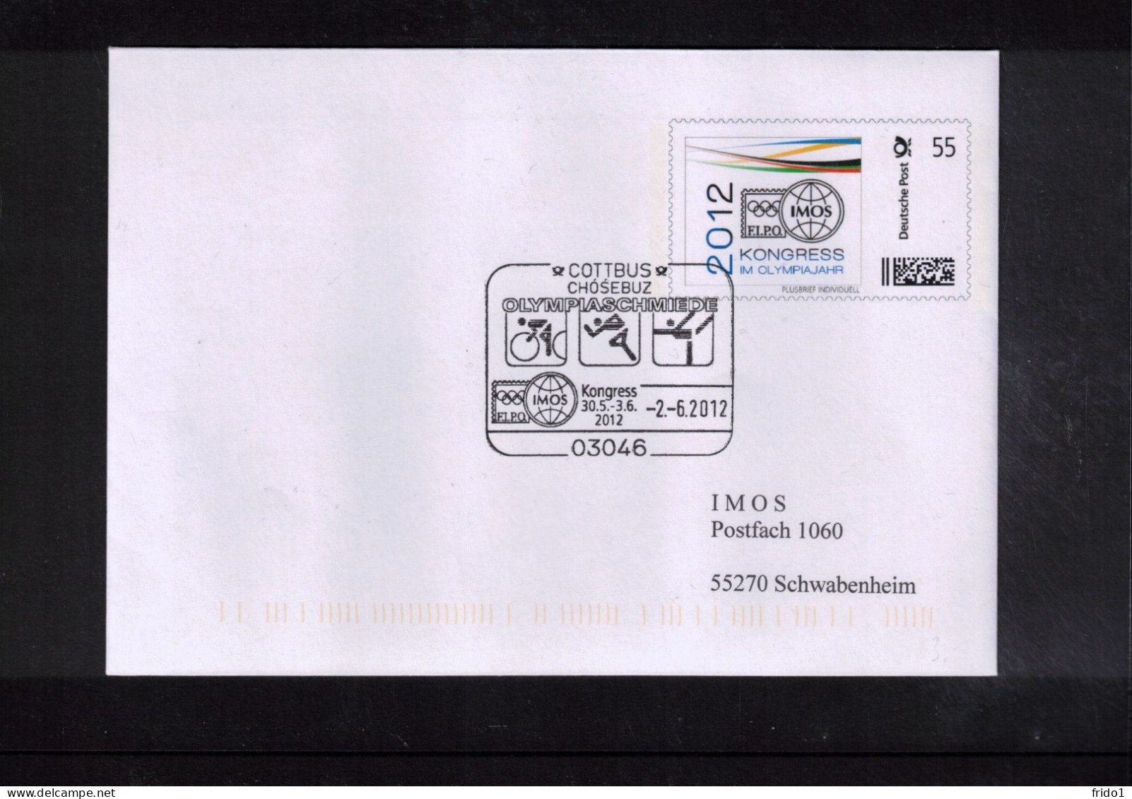 Germany 2012 Olympic Games London - IMOS Congress Interesting Letter - Summer 2012: London