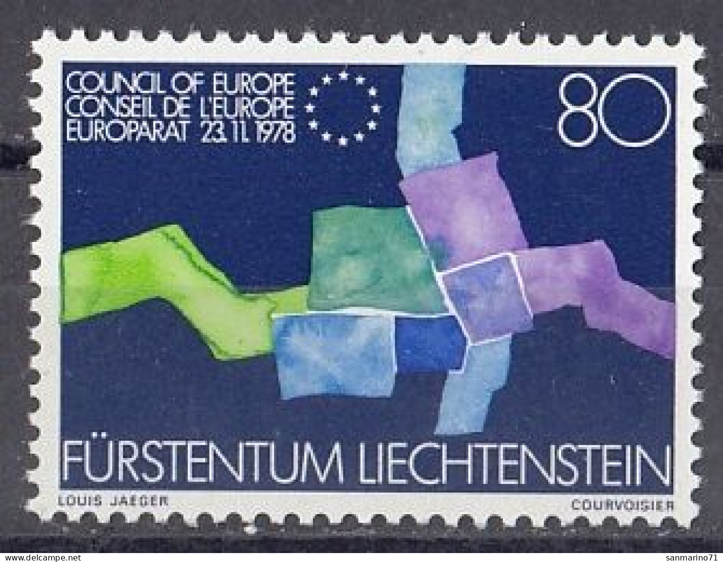 LIECHTENSTEIN 729,unused - European Community