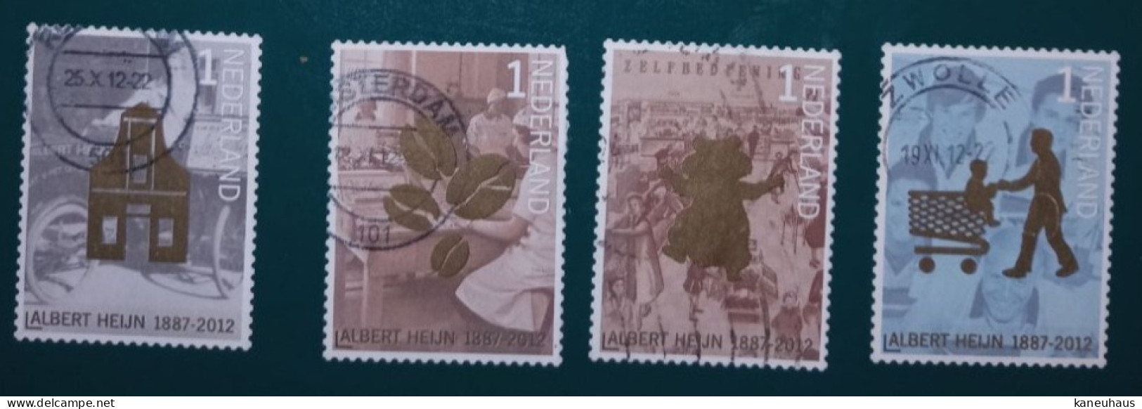 2012 Michel-Nr. 2949-2952 Gestempelt - Used Stamps