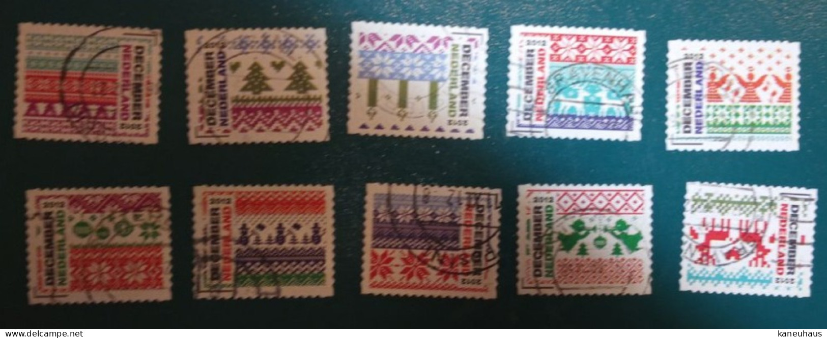 2012 Michel-Nr. 3061-3060 Gestempelt - Used Stamps