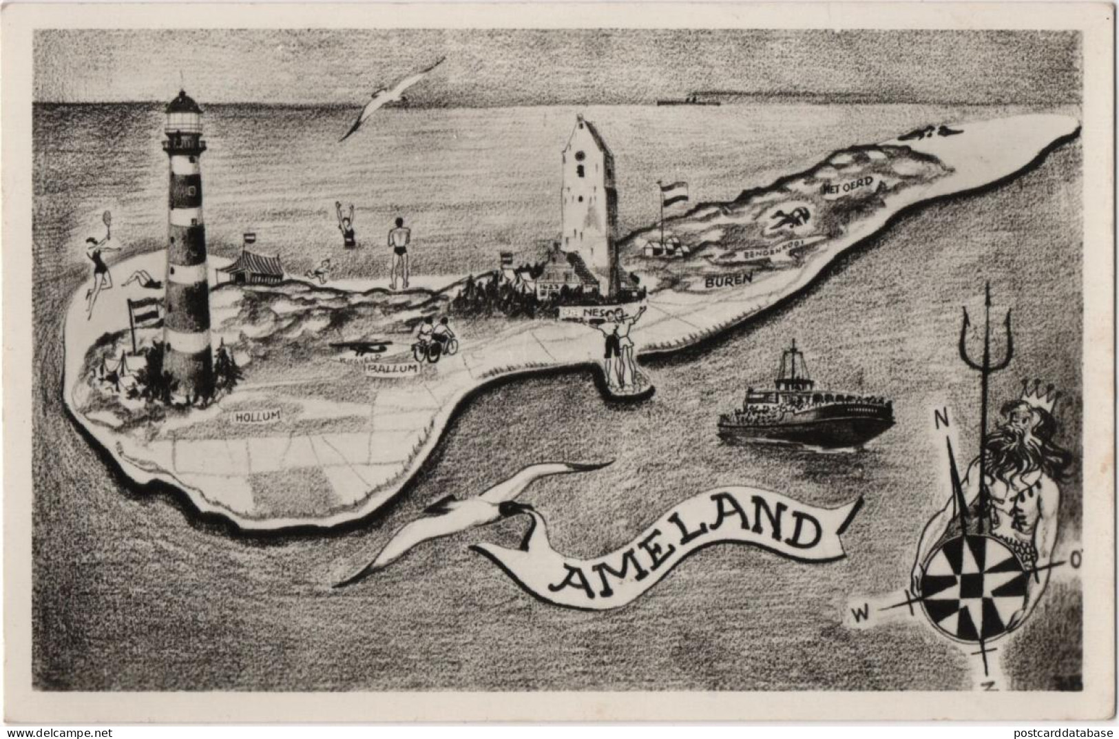 Ameland - & Map - Ameland