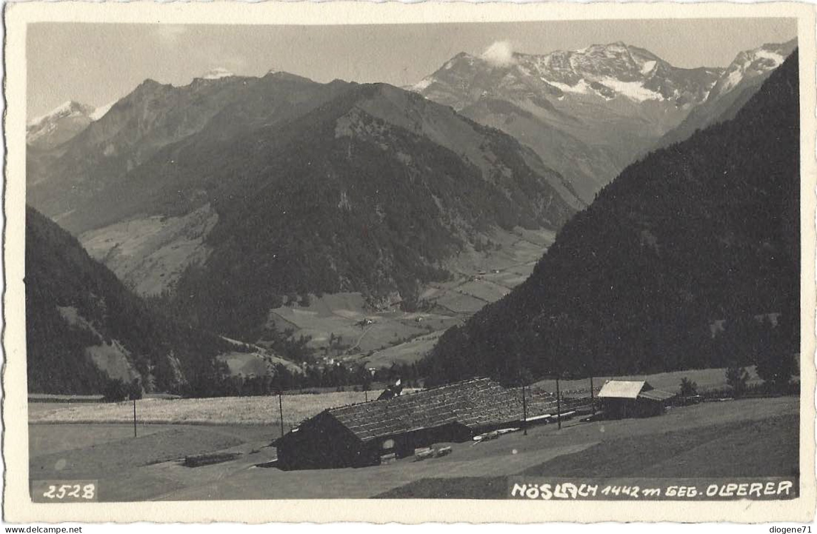 Nöslach Geg. Olperer Feldpost 1942 - Zillertal