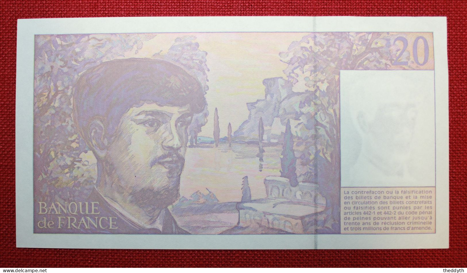 Billet 20 Francs Debussy 1997 – E.064 – SPL - 20 F 1980-1997 ''Debussy''