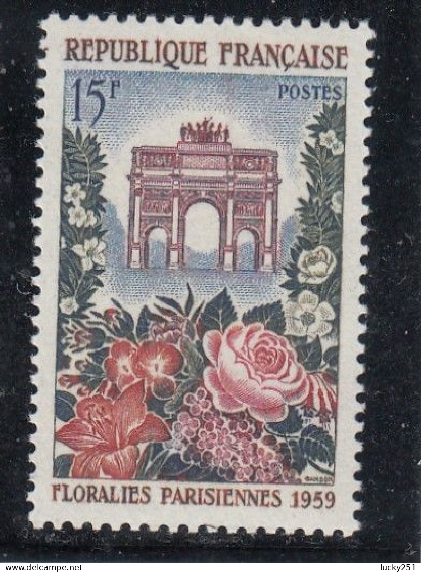 France - Année 1959 - Neuf** - N°YT 1189** - Floralies Parisiennes - Unused Stamps