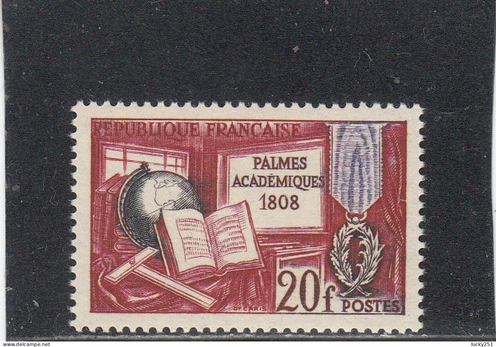 France - Année 1959 - Neuf** - N°YT 1190** - Sesquicentenaire Des Palmes Académiques - Unused Stamps