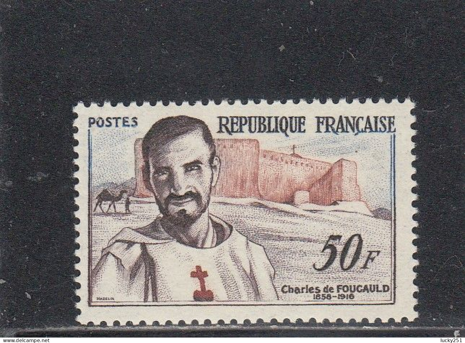 France - Année 1959 - Neuf** - N°YT 1191** - Charles De Foucauld - Unused Stamps