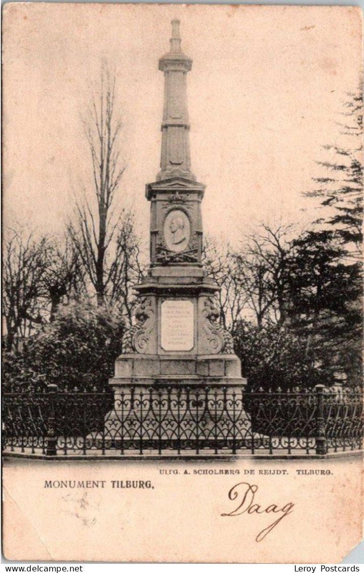 Monument, Tilburg 1905 (NB) - Tilburg