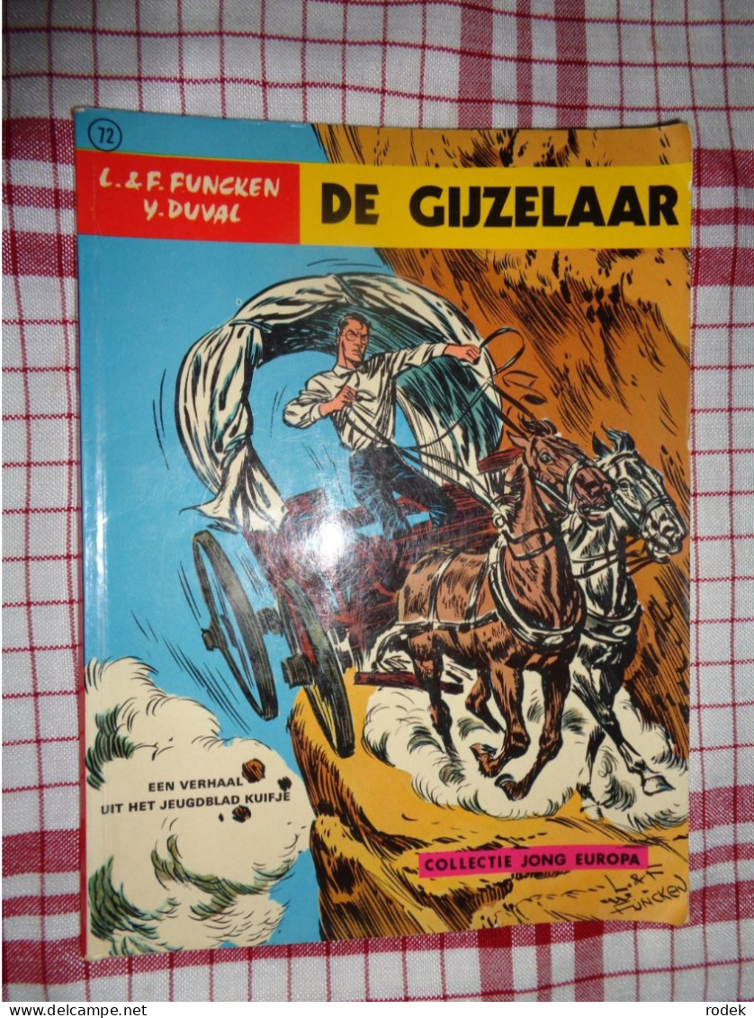 Jong Europa N° 72 : De Gijzelaar (1971) Eerste Druk ( L. & F. Funcken ) - Other & Unclassified