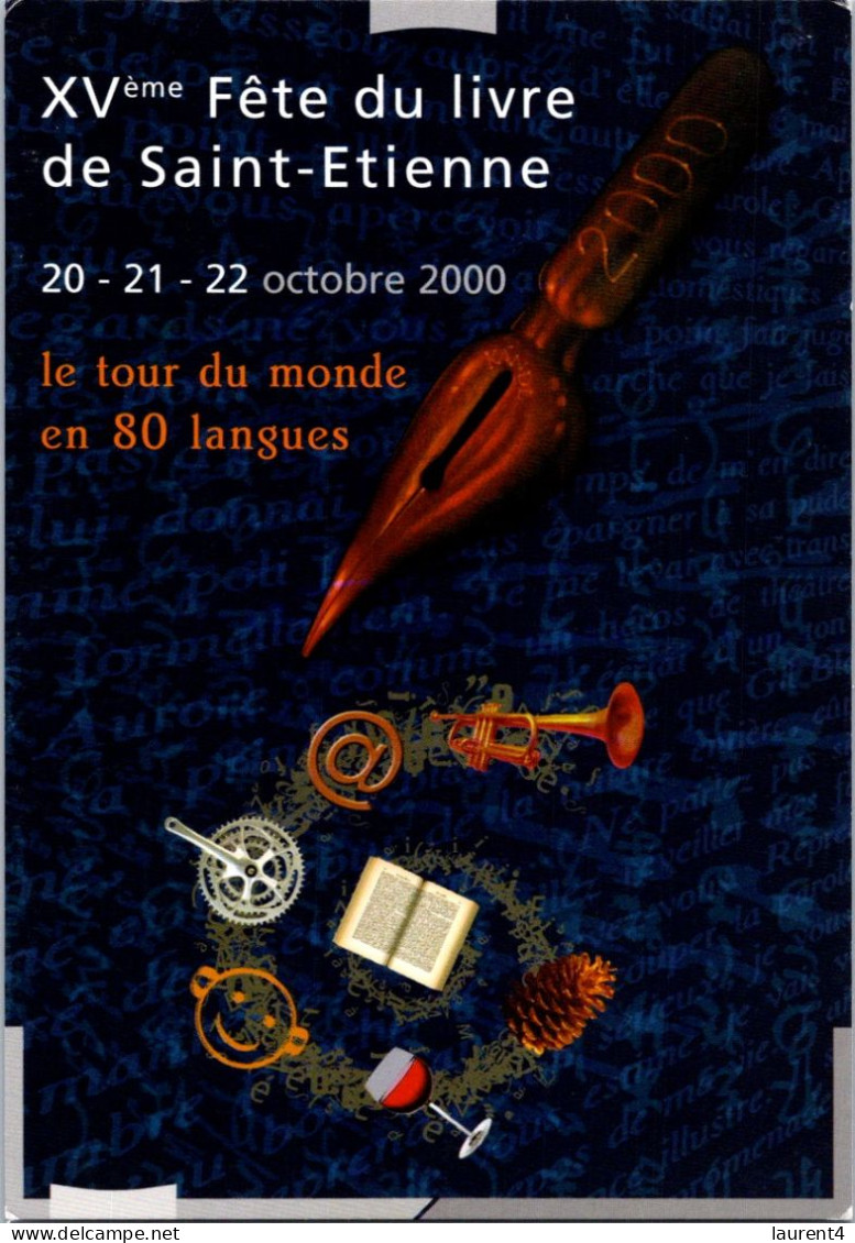 28-10-2023 (5 U 32) France - Fête Du Livre De St Etienne - Bibliothèques