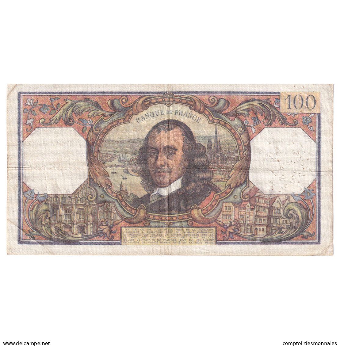 France, 100 Francs, Corneille, 1974, C.782, TTB, Fayette:65.45, KM:149d - 100 F 1964-1979 ''Corneille''