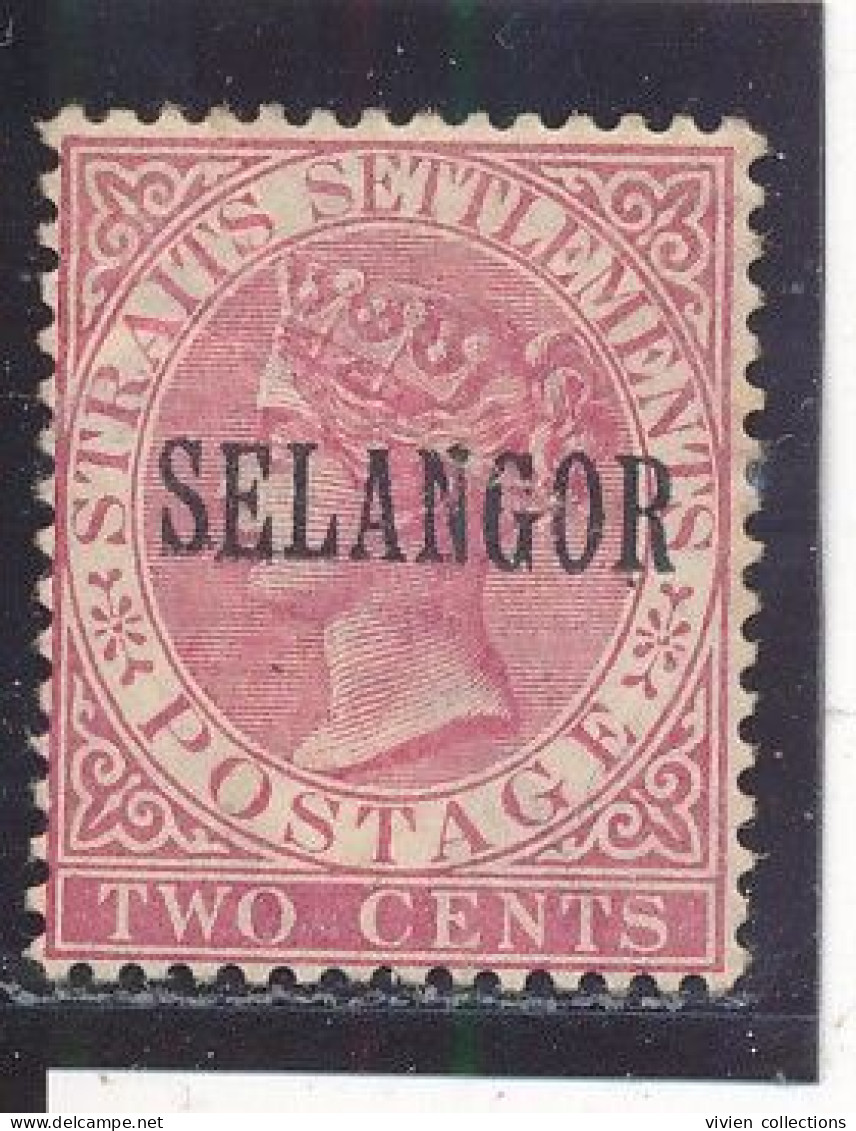 Colonie Britannique Malaisie Selangor N° 5 Neuf Avec Charnière - Selangor