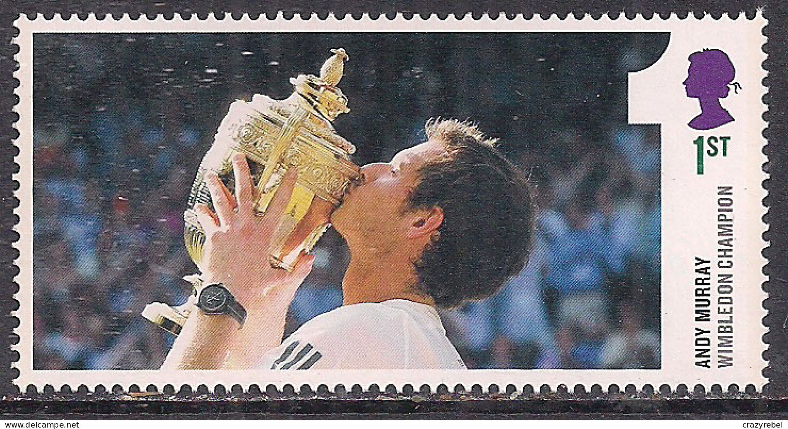 GB 2013 QE2 1st Andy Murray Wimbledon Kissing Trophy  Ex M/S 3511 Umm ( B1322 ) - Unused Stamps