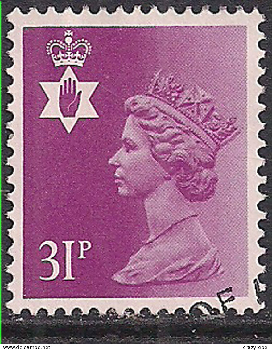 Northern Ireland GB 1984 31p Bright Purple Machin Type 1 SG NI 64 ( D343 ) - Irlanda Del Norte