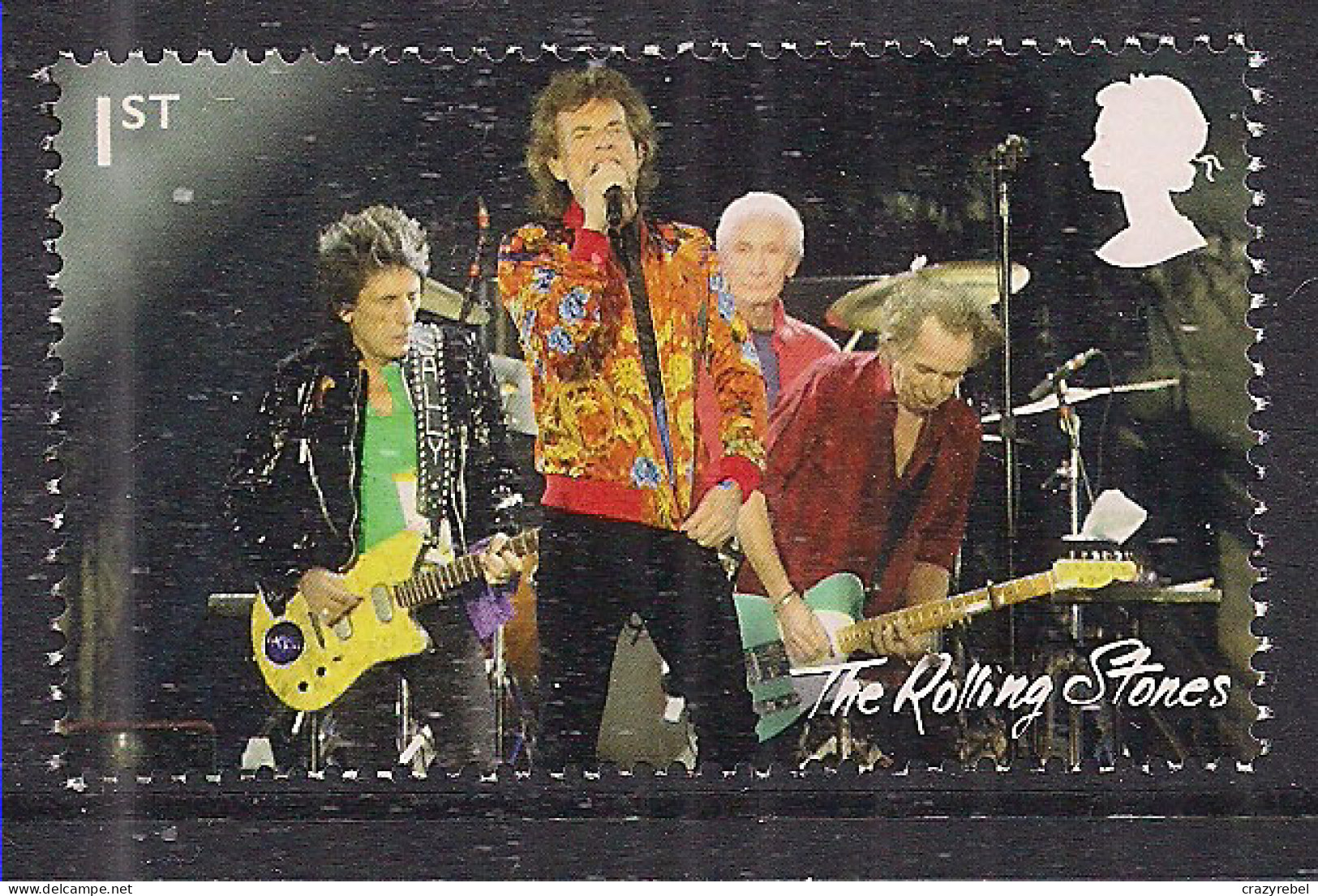 GB 2022 QE2 1st Rolling Stones Umm August 2019 New Jersey SG 4615 ( F199 ) - Ungebraucht