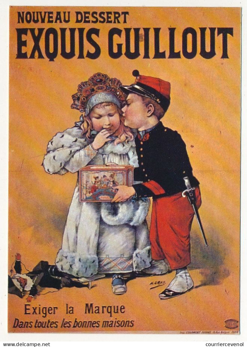 CPM - Nouveau Dessert Exquis GUILLOUT- Reproduction D'affiche Ancienne - Publicidad