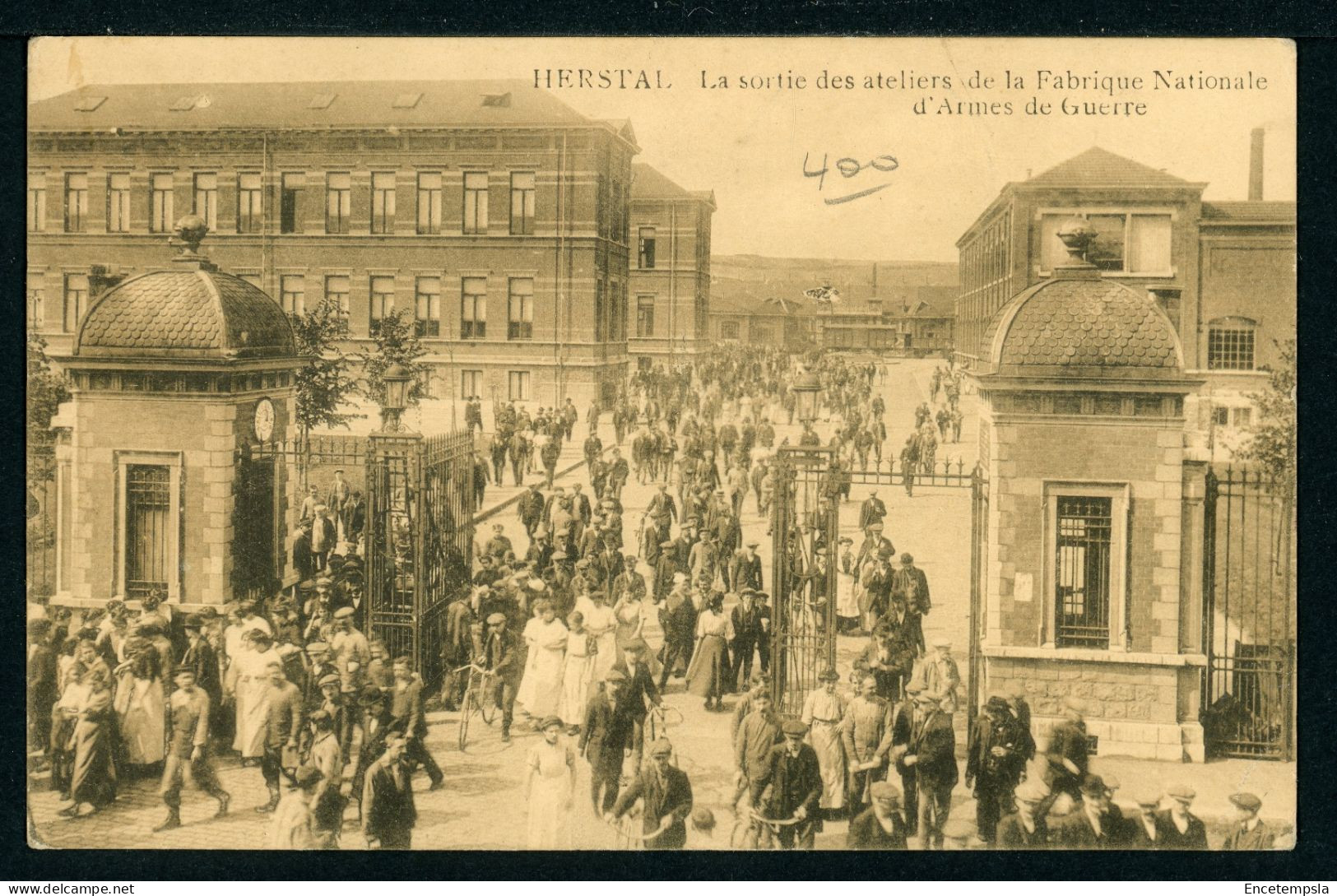 CPA - Carte Postale - Belgique - Herstal - La Sortie Des Ateliers De La Fabrique Nationale D'Armes De Guerre (CP23674OK) - Herstal