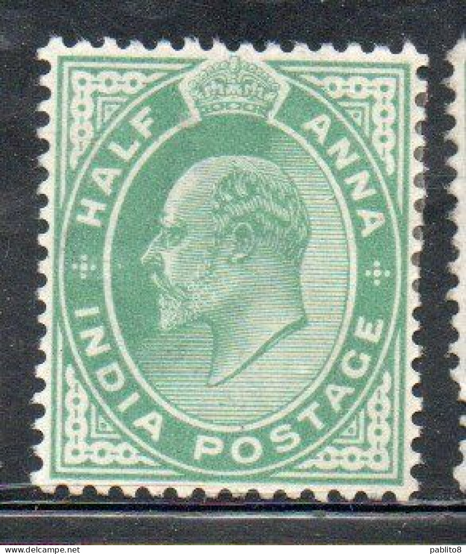 INDIA INDE 1902 1909 KING EDWARD VII 1/2a MH - 1902-11  Edward VII