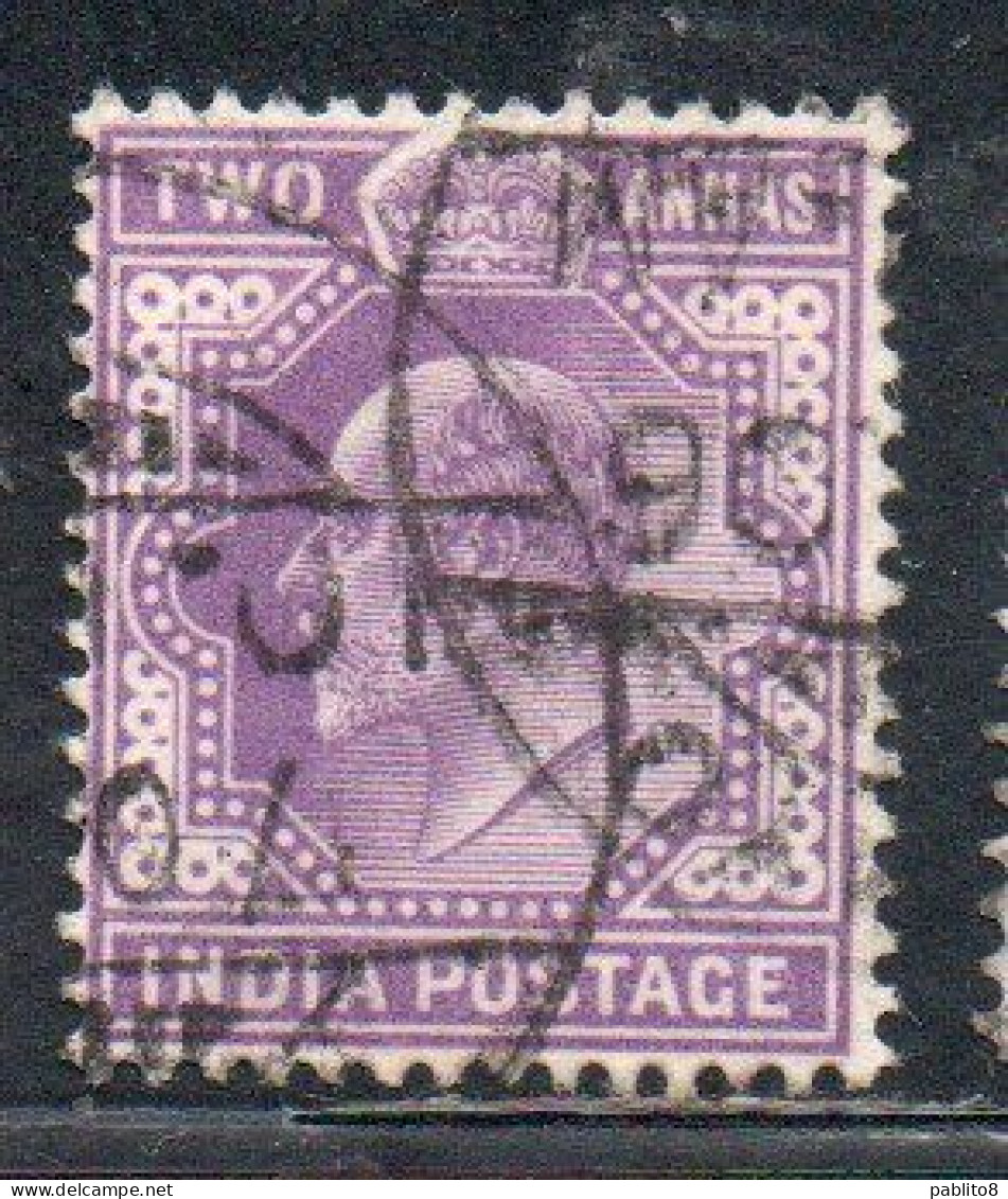 INDIA INDE 1902 1909 KING EDWARD VII 2a USED USATO OBLITERE' - 1902-11 Koning Edward VII