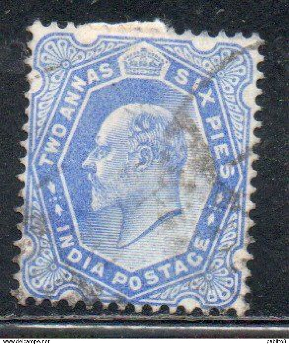 INDIA INDE 1902 1909 KING EDWARD VII 2a6p USED USATO OBLITERE' - 1902-11 Koning Edward VII