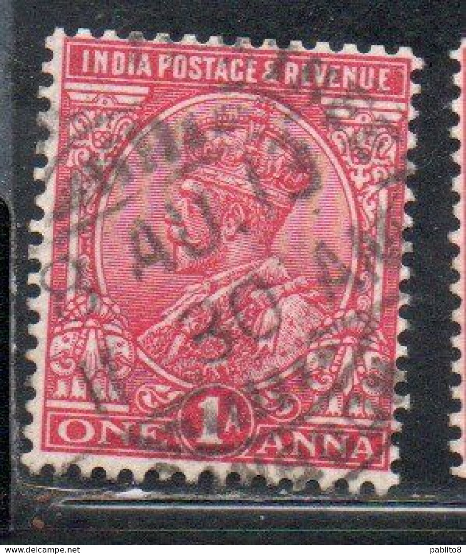 INDIA INDE 1911 1923 KING GEORGE V 1a USED USATO OBLITERE' - 1902-11 Roi Edouard VII