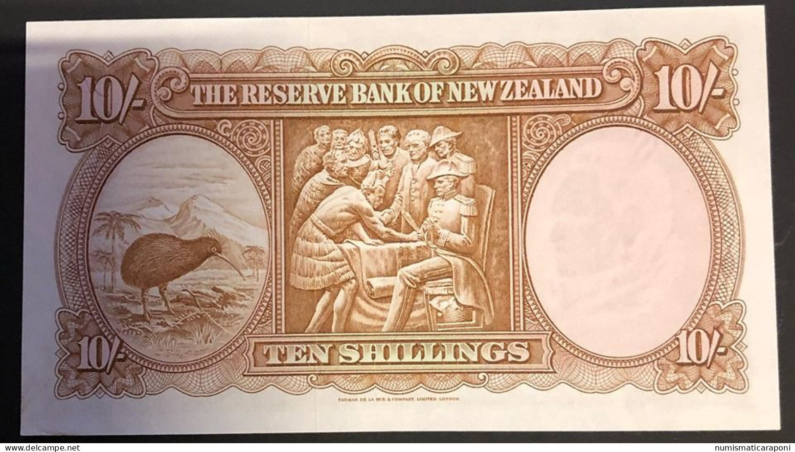 Nuova Zelanda NEW ZEALAND 10 Shillings  Pick#158d Sup/q.fds LOTTO 302 - Nieuw-Zeeland