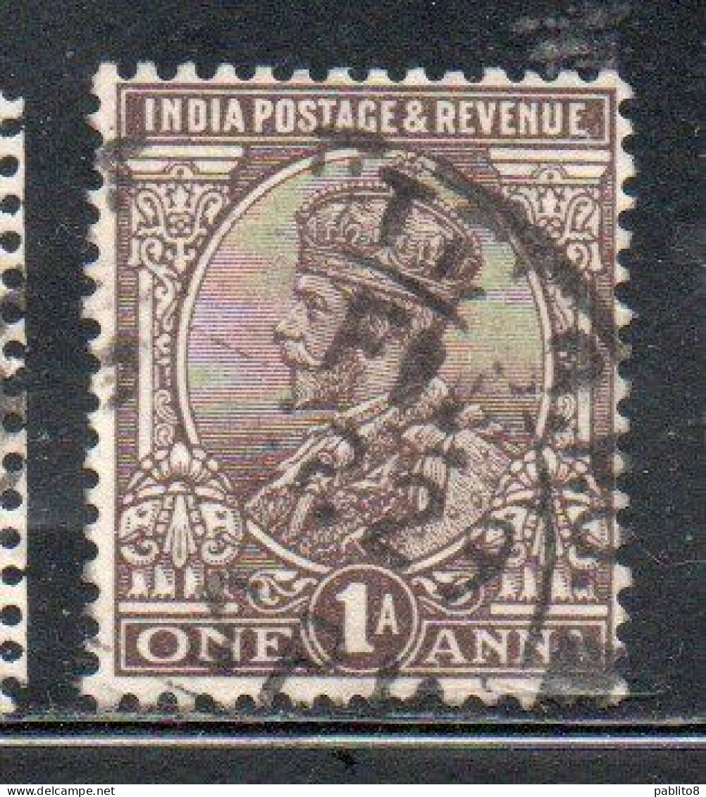 INDIA INDE 1911 1923 KING GEORGE V 1a USED USATO OBLITERE' - 1902-11 Koning Edward VII