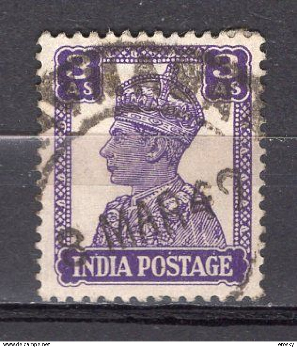 P3405 - BRITISH COLONIES INDIA Yv N°168 - 1936-47 Roi Georges VI