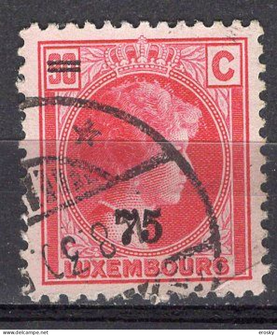 Q2881 - LUXEMBOURG Yv N°206 - 1926-39 Charlotte Di Profilo Destro