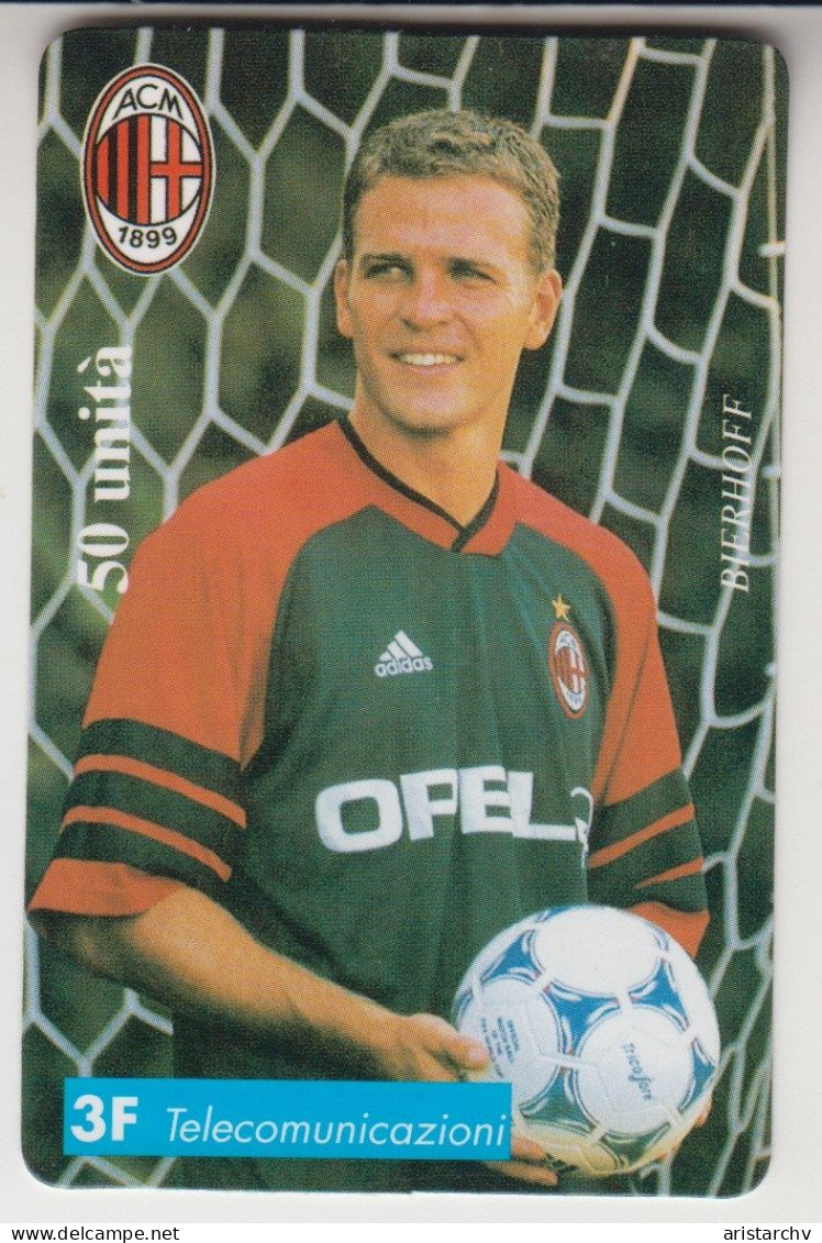 ITALY 1998 FOOTBALL CLUB MILAN OLIVER BIERHOFF - Deportes