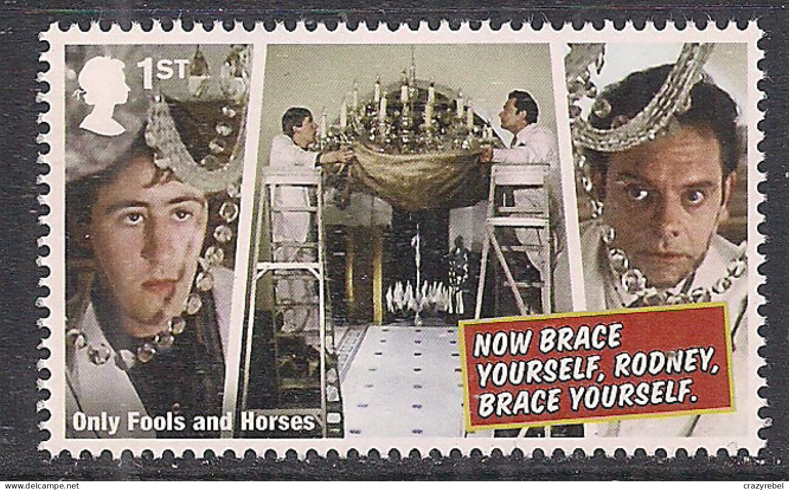 GB 2021 QE2 1st Only Fools & Horses Umm SG 4480 Brace Yourself ( 274 ) - Ongebruikt