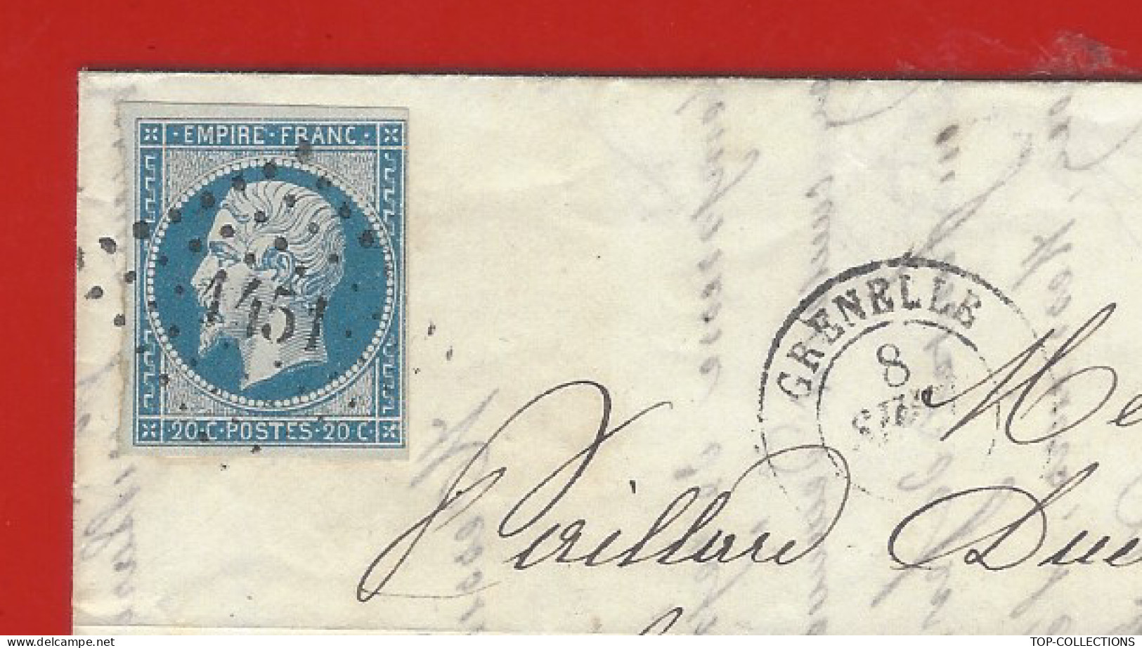 1860 RARE LETTRE Laveissière Fonderie Laminoirs Grenelle Paris Pour Forges De Port Brillet Près Laval  V.HISTORIQUE - 1800 – 1899