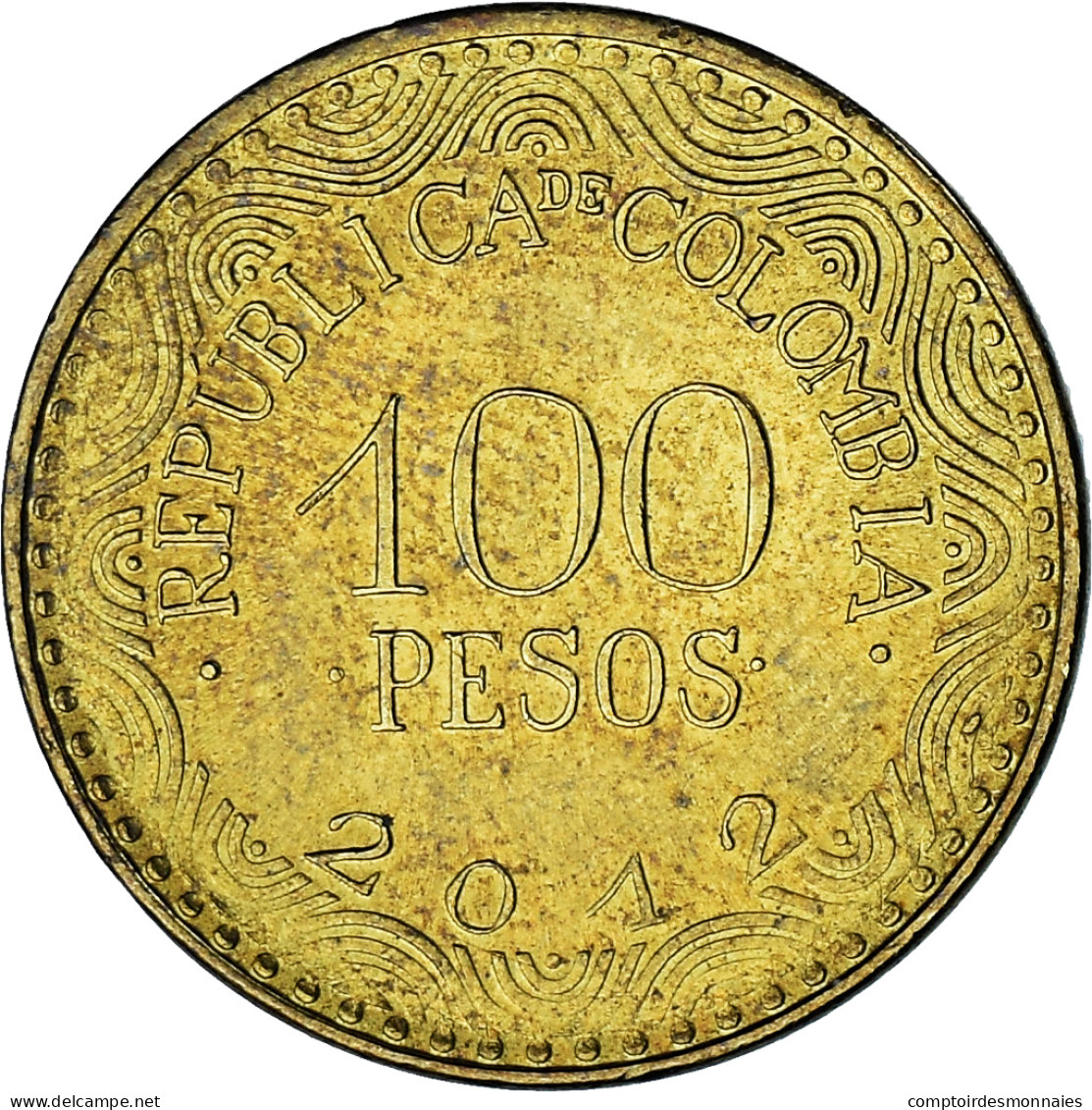 Colombie, 100 Pesos, 2012 - Kolumbien