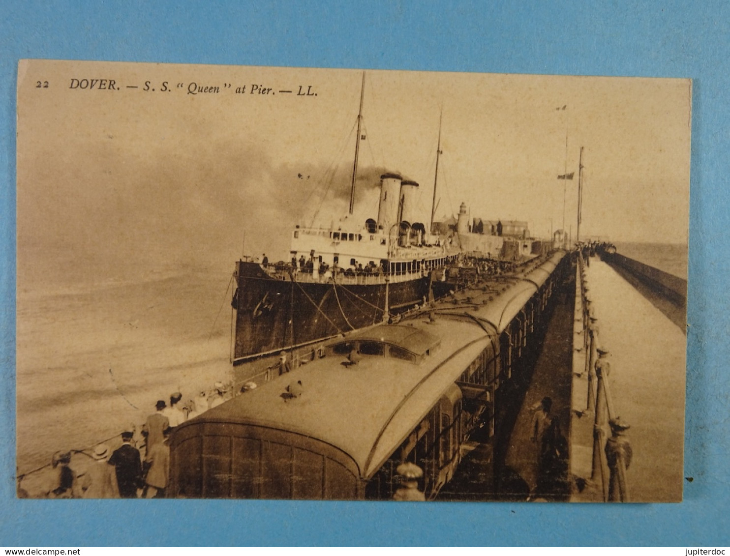 Dover S.S. Queen At Pier - Dover