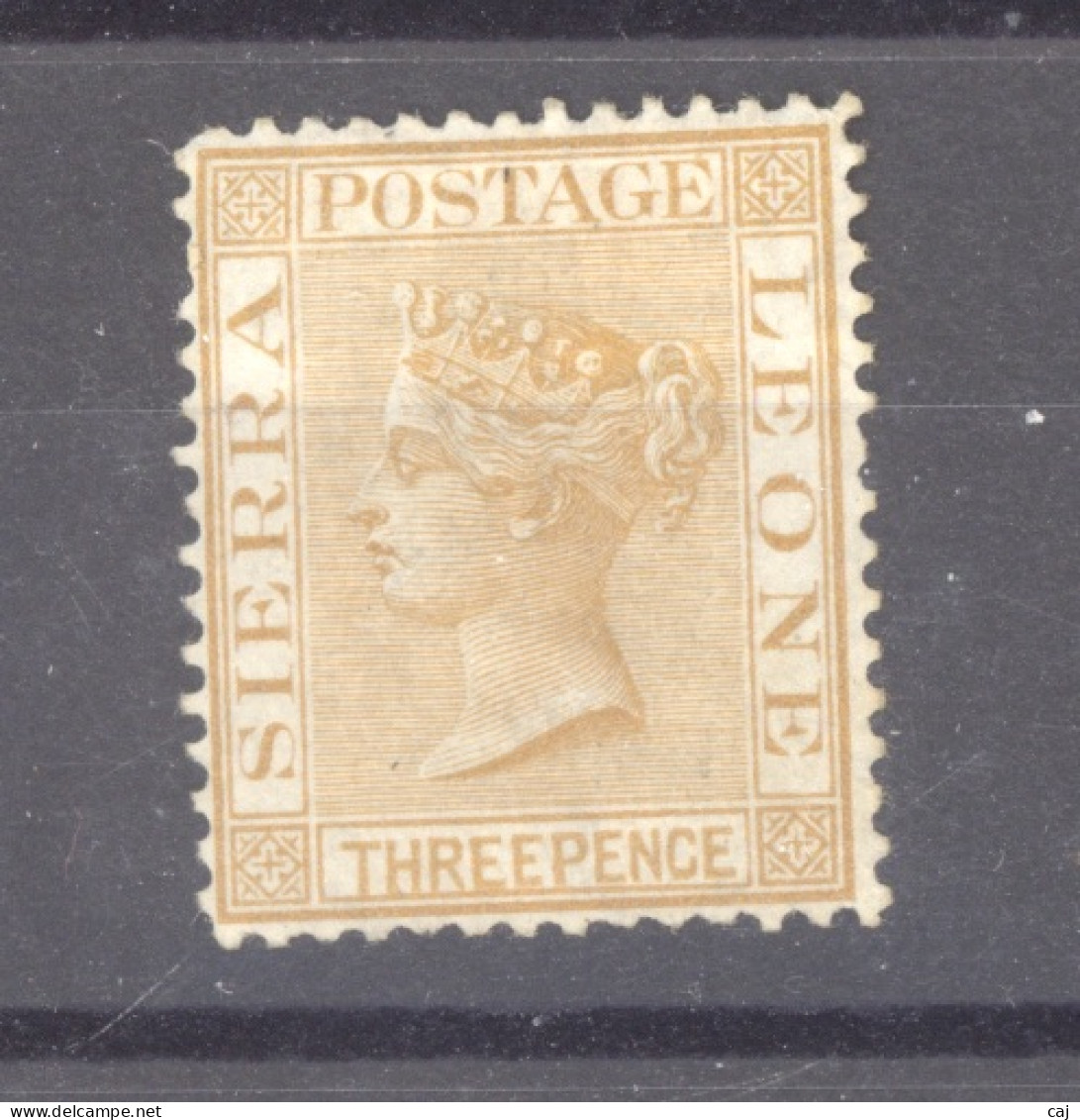 Sierra Leone  :  Yv  14  *    CC  Dentelé 14  ,    N2 - Sierra Leone (...-1960)