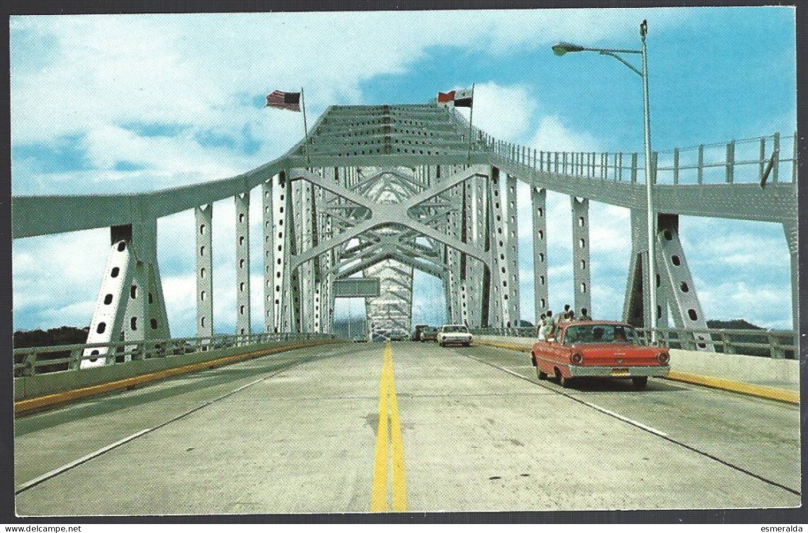 (PAN) CP FF-12-009-Thatcher Ferry Bridge Accross The Panama Canal.unused - Panama