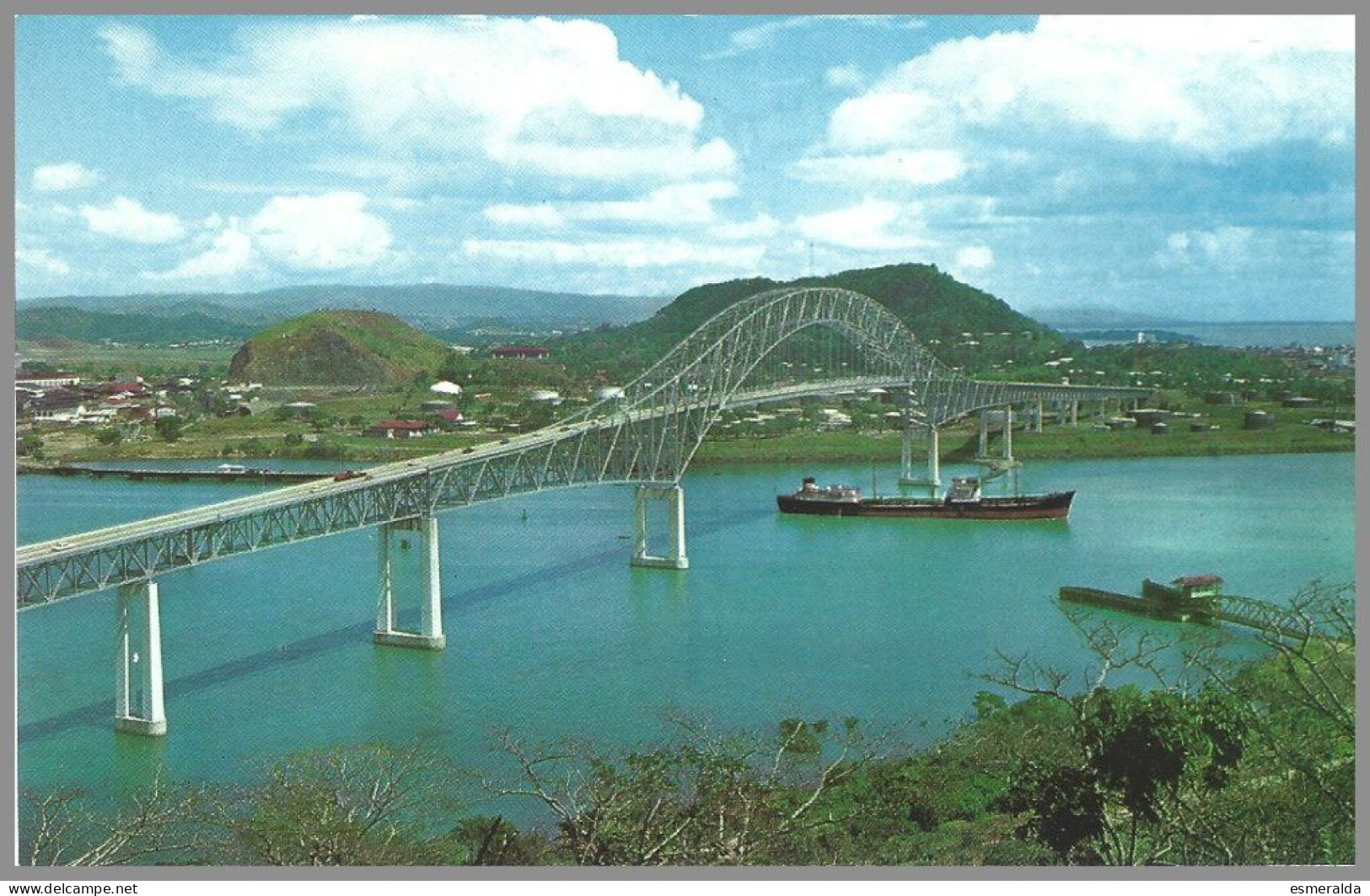 (PAN) CP FF-541- The Thatcher Ferry Bridge Accross The Panama Canal .unused - Panama