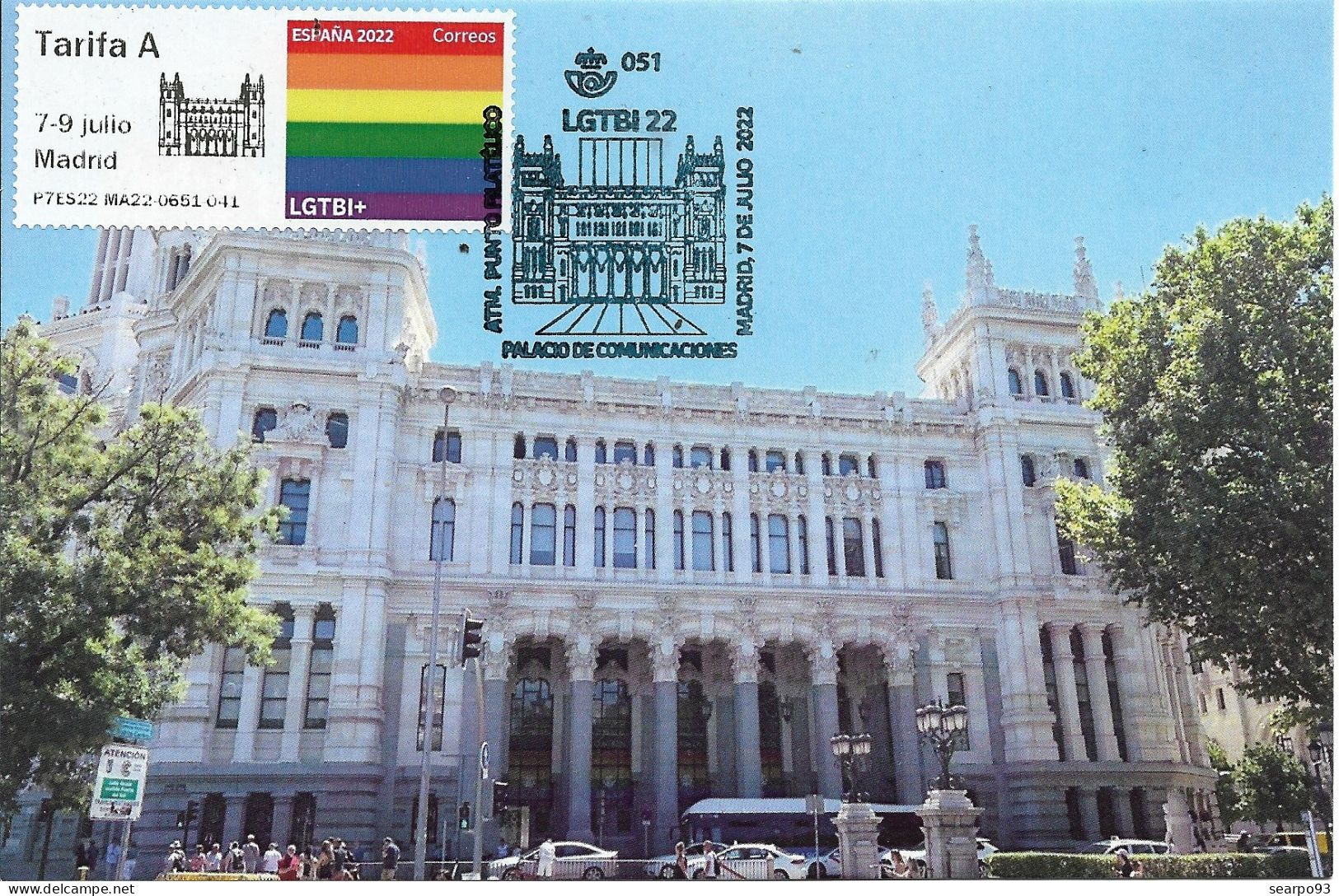 SPAIN. MAXICARD. COMMUNICATIONS PALACE. MADRID 2022. ATM - Tarjetas Máxima