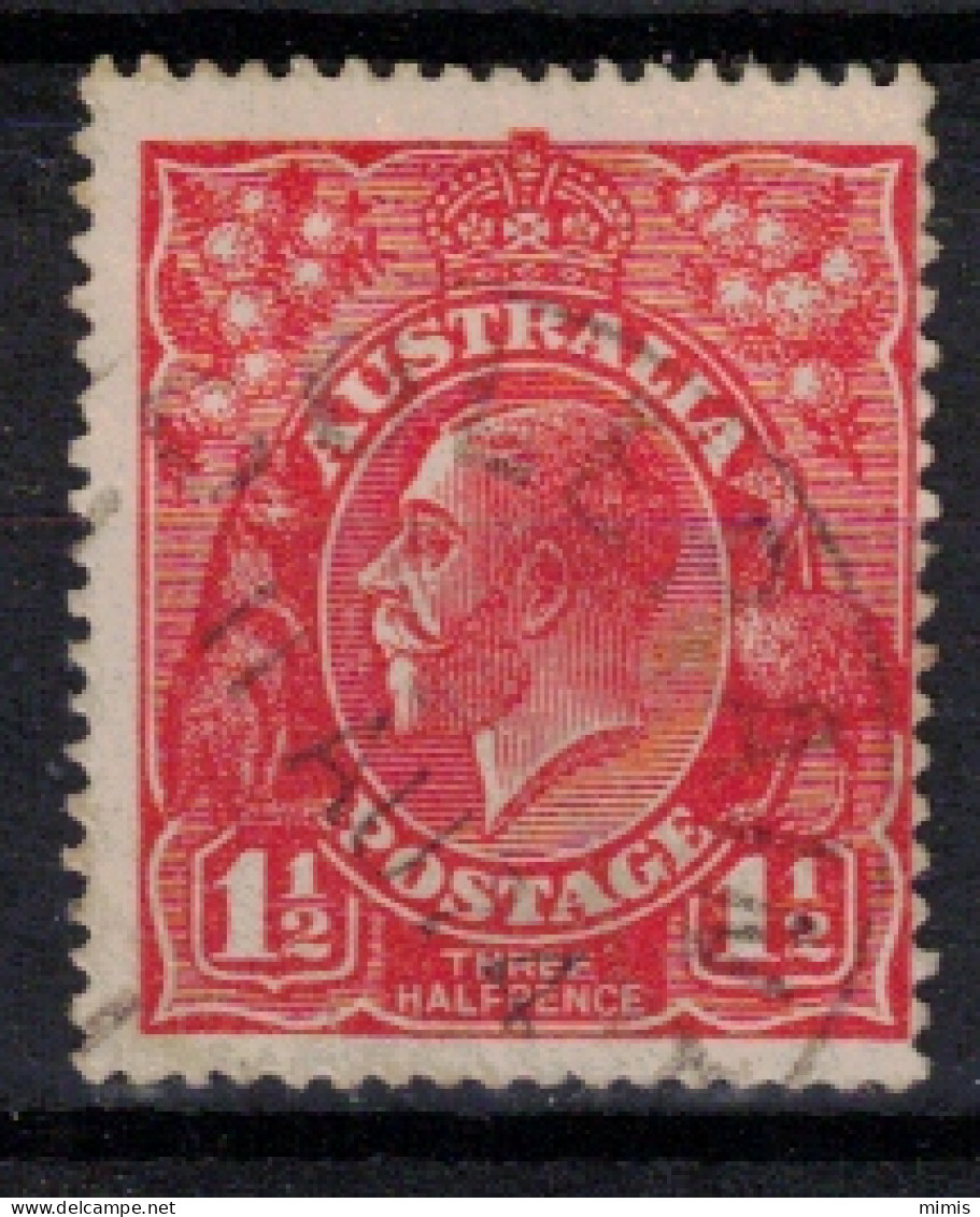 AUSTRALIE    1923-1924      N° 37  (dent. 14  -  Filig. III) - Gebruikt