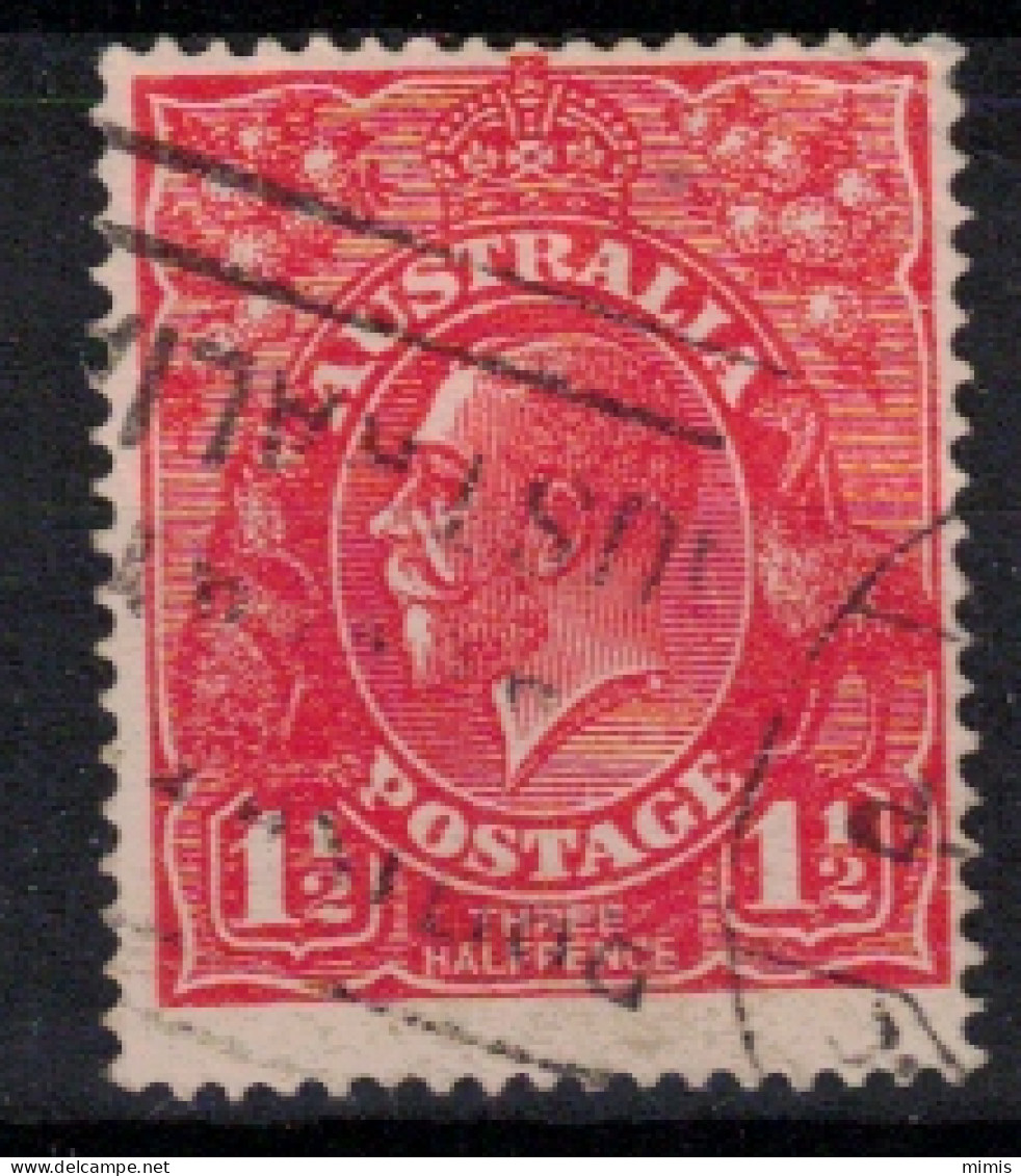AUSTRALIE    1923-1924      N° 37 ?  (dent. 14  -  Filig. ?) - Used Stamps