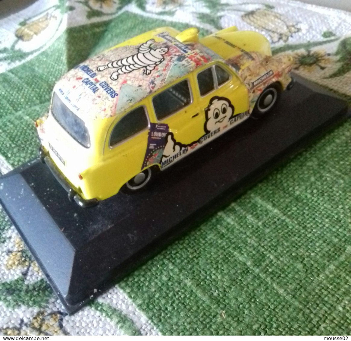 LTI FX4 LONDON TAXI "MICHELIN" 1/43 IXO Occasion TBE - Ixo