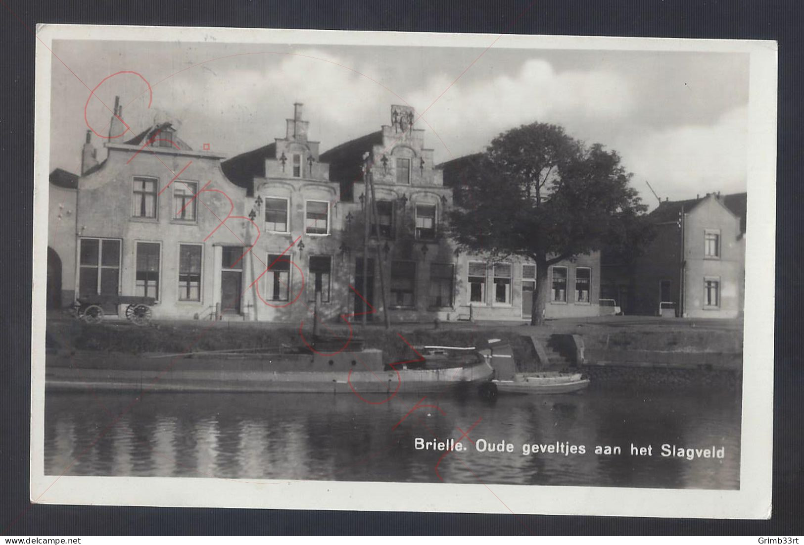 Brielle - Oude Geveltjes Aan Het Slagveld - Fotokaart - Brielle