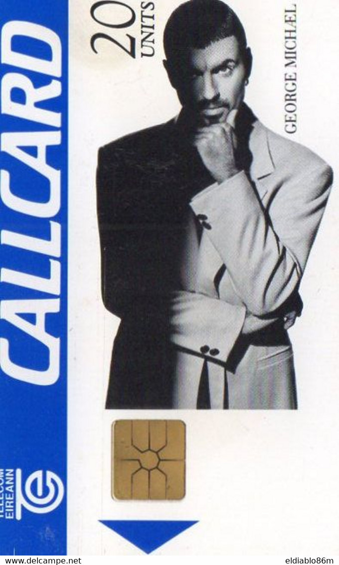 IRELAND - CHIP CARD - MUSIC - GEORGE MICHAEL - Irlande