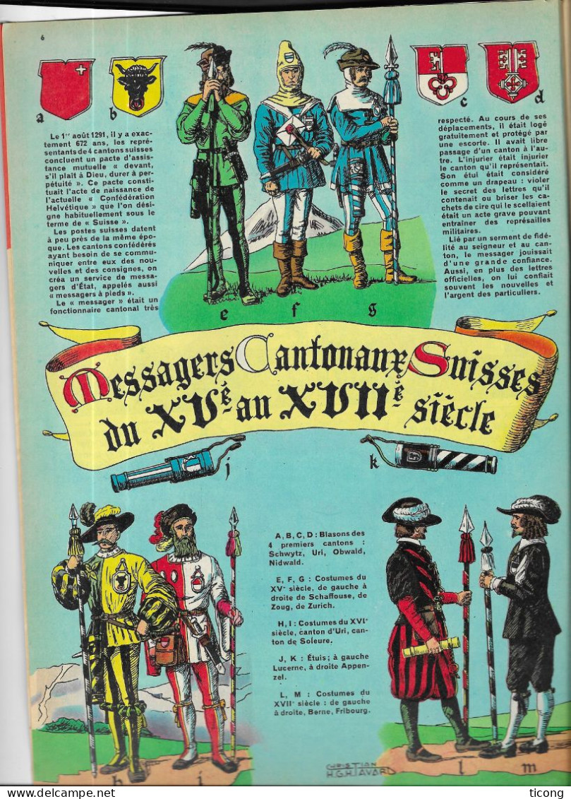 FRIPOUNET ET MARISETTE, MESSAGERS CANTONAUX SUISSES, FUTUR CONCORDE, VOSTOK V ET VI, SYLVAIN ET SYLVETTE, ALAIN NICOLE.. - Fripounet