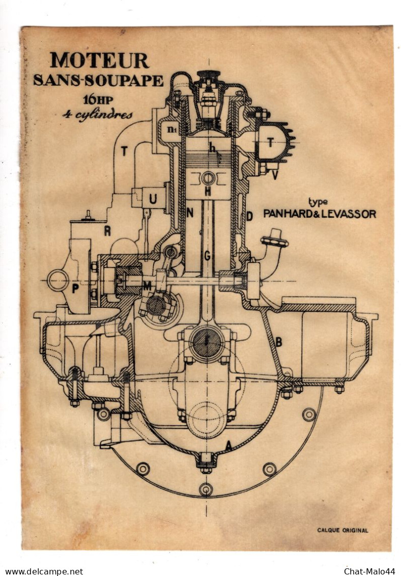 Procédés De Reproduction Utilisés Dans Les Bureaux De Dessin. 8 Planches Dessins Dont 6 D'un Moteur Panhard & Levassor - Máquinas