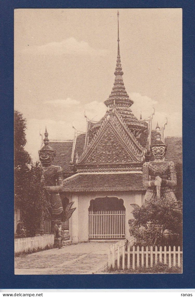 CPA Siam Thaïlande Asie Voir Dos - Thailand