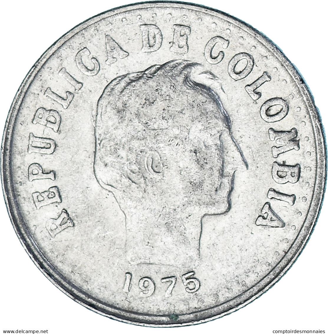 Colombie, 20 Centavos, 1975 - Colombia