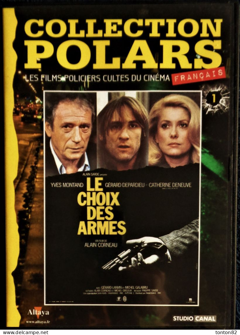 Le Choix Des Armes - Yves Montand - Gérard Depardieu - Catherine Deneuve . - Politie & Thriller