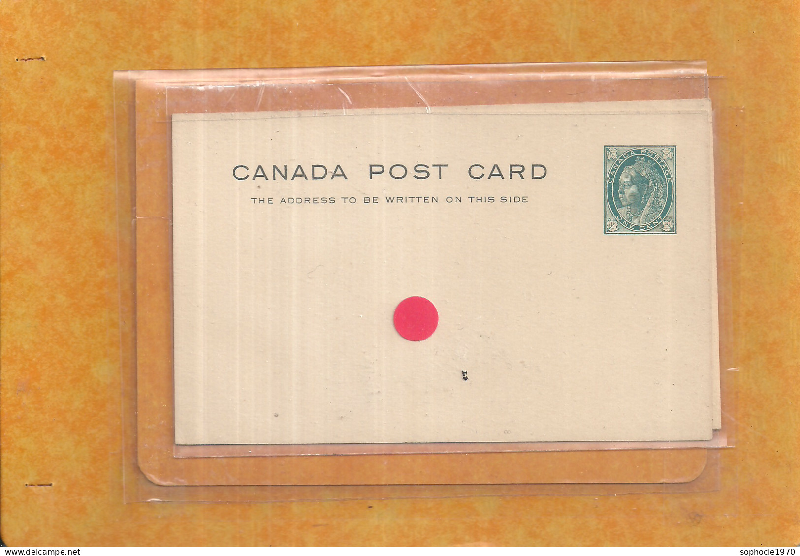 10-2023 - HES200/104 - CANADA - Entier Postal - Reine Victoria - Neuf - One Cent Vert - Neufs